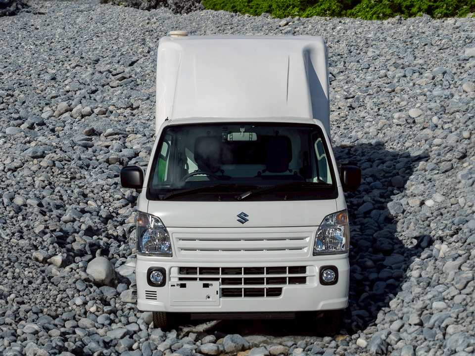 自走式トイレカーノーマルタイプ 正面